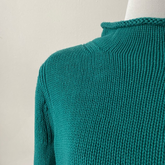 J. Crew Women’s 1988 Rollneck Sweater in Cotton - Picture 7 of 12